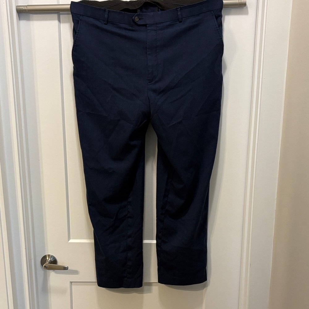 Stafford Navy Chinos - Straight Leg Men’s Pants
